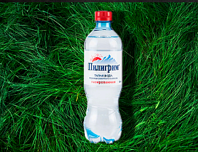 Вода газированная 0,5л