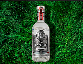 Водка "Царская Серебро"