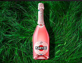 Вино Игристое "Мартини Асти роз. п.сух" 0,75л