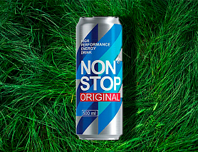 Энергетик "Non Stop Original" ж/б 0,5л